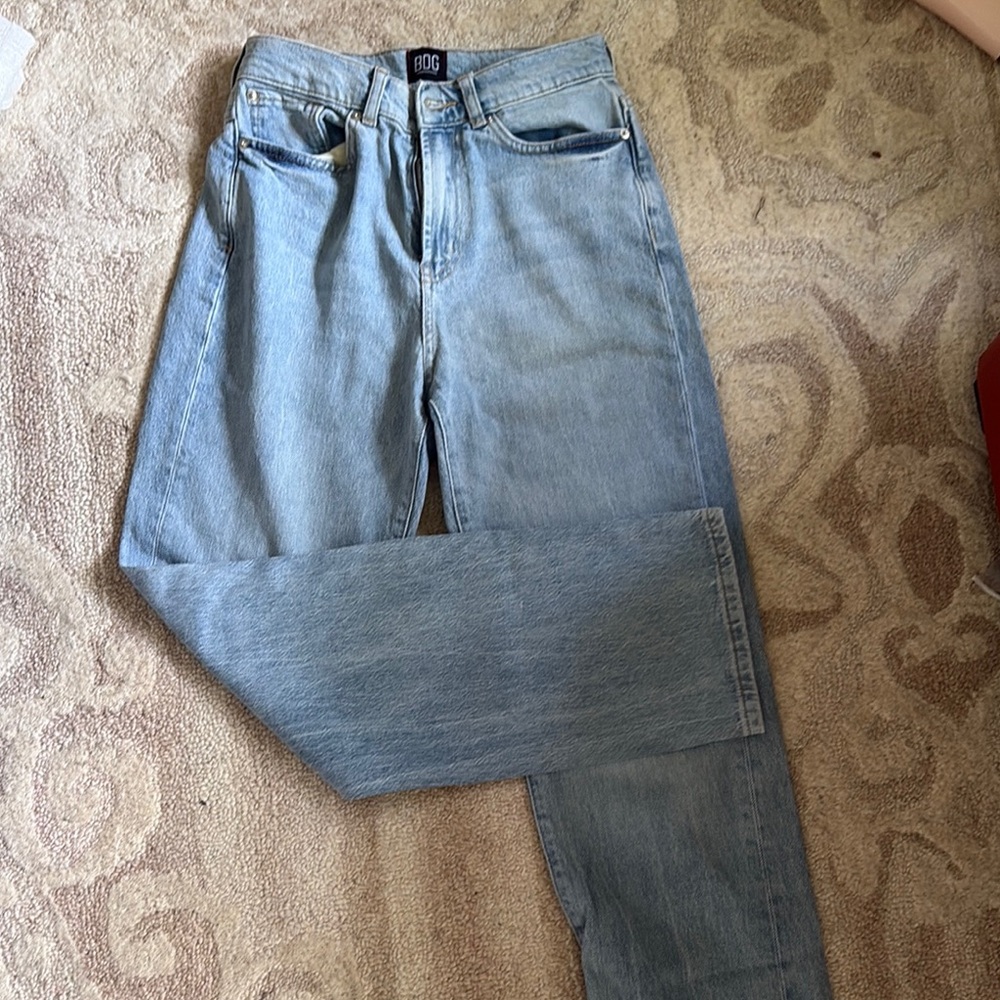 BDG Blue Straight Jeans Classic Style